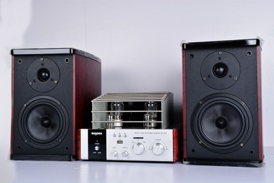 YARJOEN发烧胆机加5寸书架箱H508