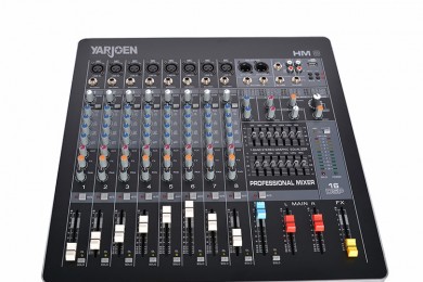 YARJOEN HM8、HM12、HM16调音台